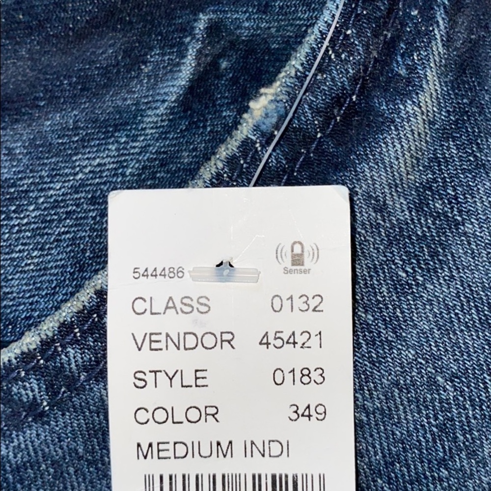 🔥PacSun Medium Indigo Stacked Skinny Jeans - Picture 10 of 10